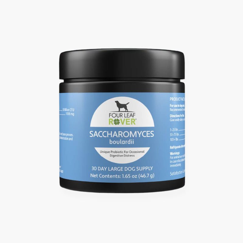 Four Leaf Rover Saccharomyces Boulardii - Yeast-Based Probiotics For Dogs - CreatureLand