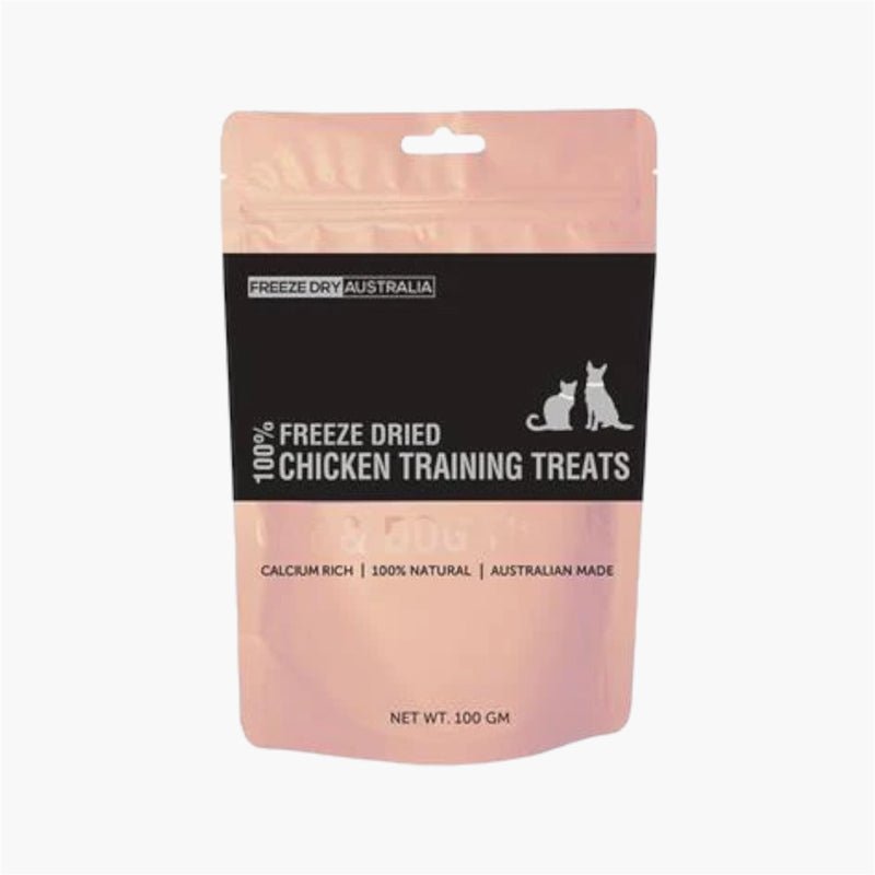 Freeze Dry Australia Freeze Dried Treats | Chicken Training Treats (100g) - CreatureLand