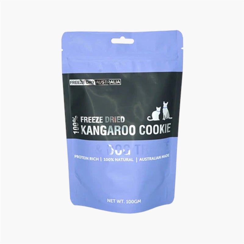Freeze Dry Australia Freeze Dried Treats | Kangaroo Cookie (100g) - CreatureLand