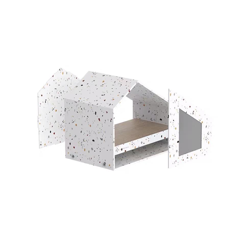 Furrytail Little House Scratcher (2 Colours) - CreatureLand
