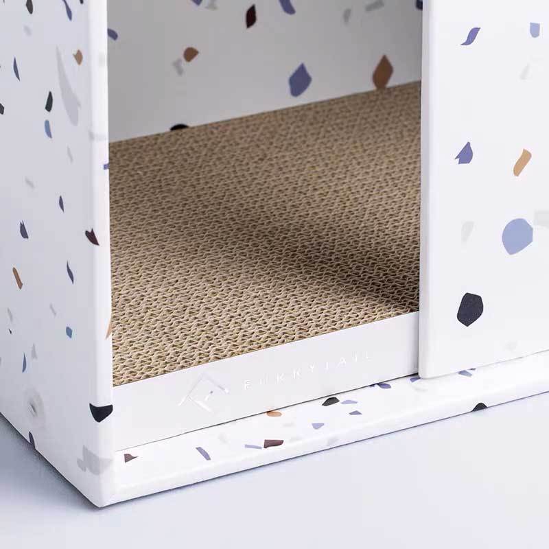 Furrytail Little House Scratcher Replacement (2 Colours) - CreatureLand