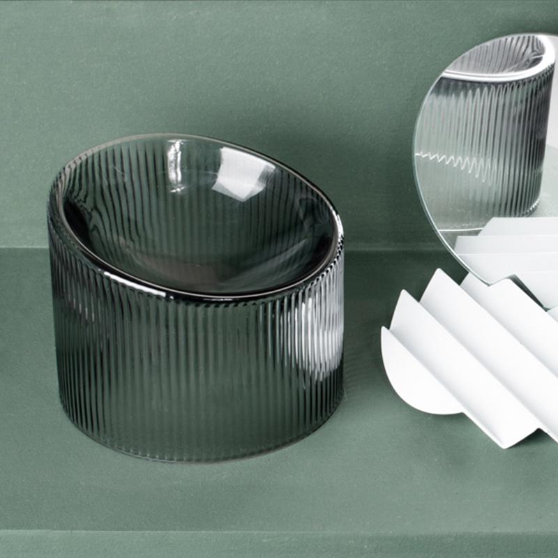 Furrytail Two Way Glass Feeder - Green - CreatureLand