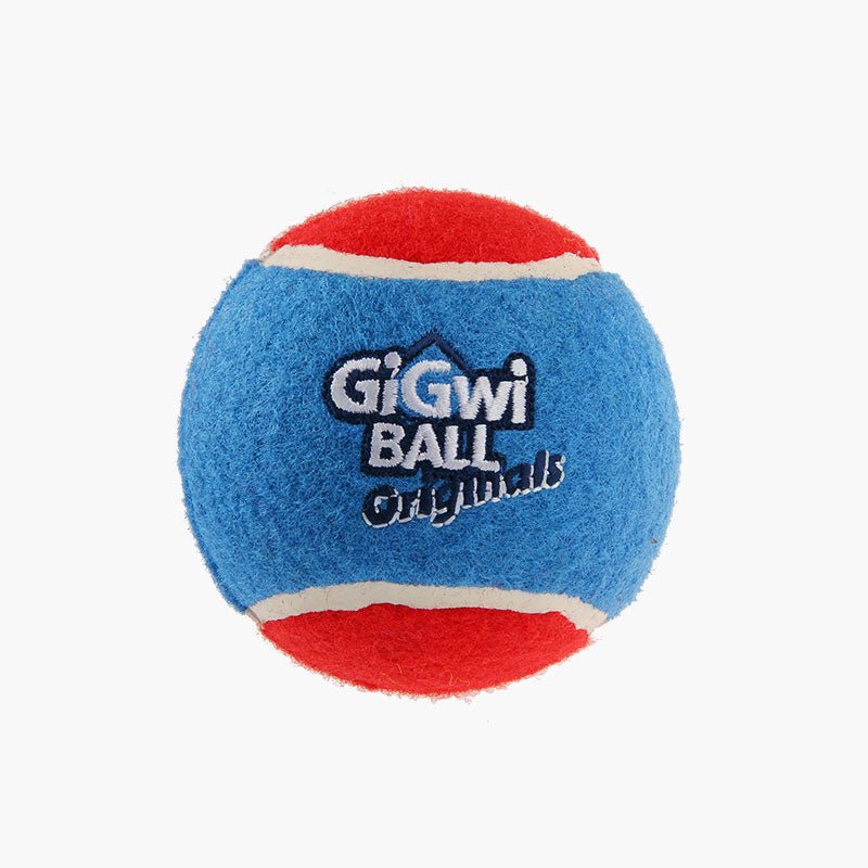 Gigwi Pet Dog Toy Tennis Ball - L | Pack Of 3 Assorted Colours - CreatureLand