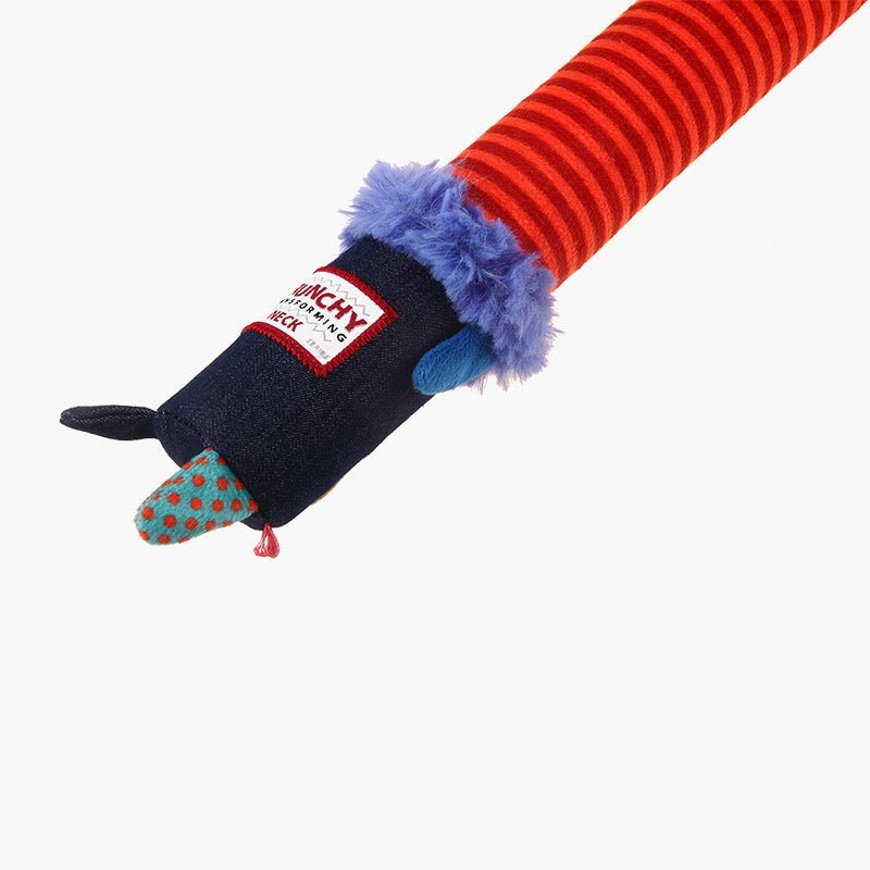 Gigwi Pet Plush Friendz Crunchy Neck Dog Toy - Dog - CreatureLand