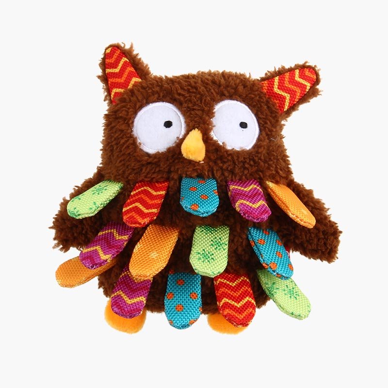 Gigwi Pet Plush Friendz Dog Toy - Owl - CreatureLand