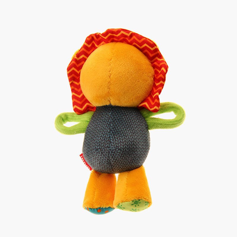 Gigwi Pet Plush Friendz Tug Dog Toy - Lion - CreatureLand