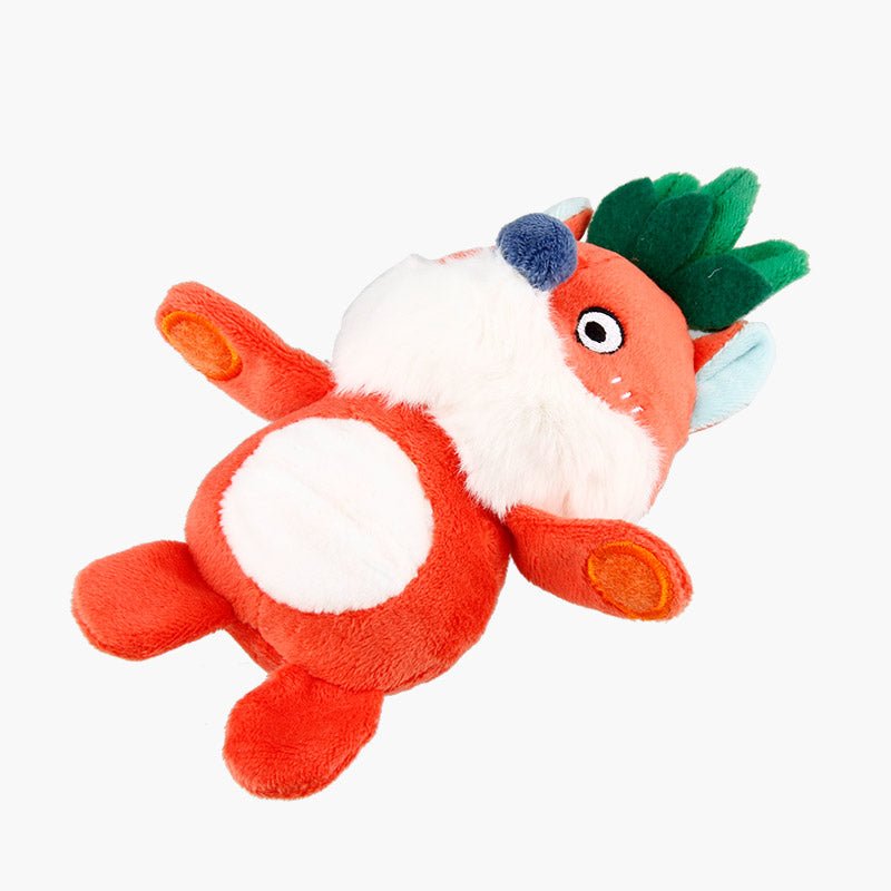 Gigwi Pet Pull Me Out Interactive Plush Dog Toy - Fox - CreatureLand