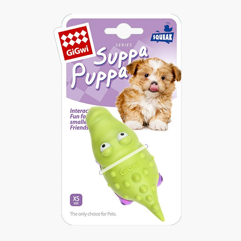 Gigwi Pet Suppa Puppa Aligator TPR Dog Toy - CreatureLand