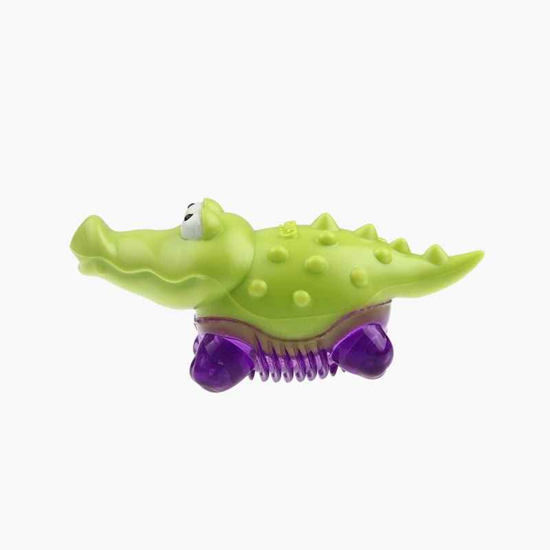 Gigwi Pet Suppa Puppa Aligator TPR Dog Toy - CreatureLand