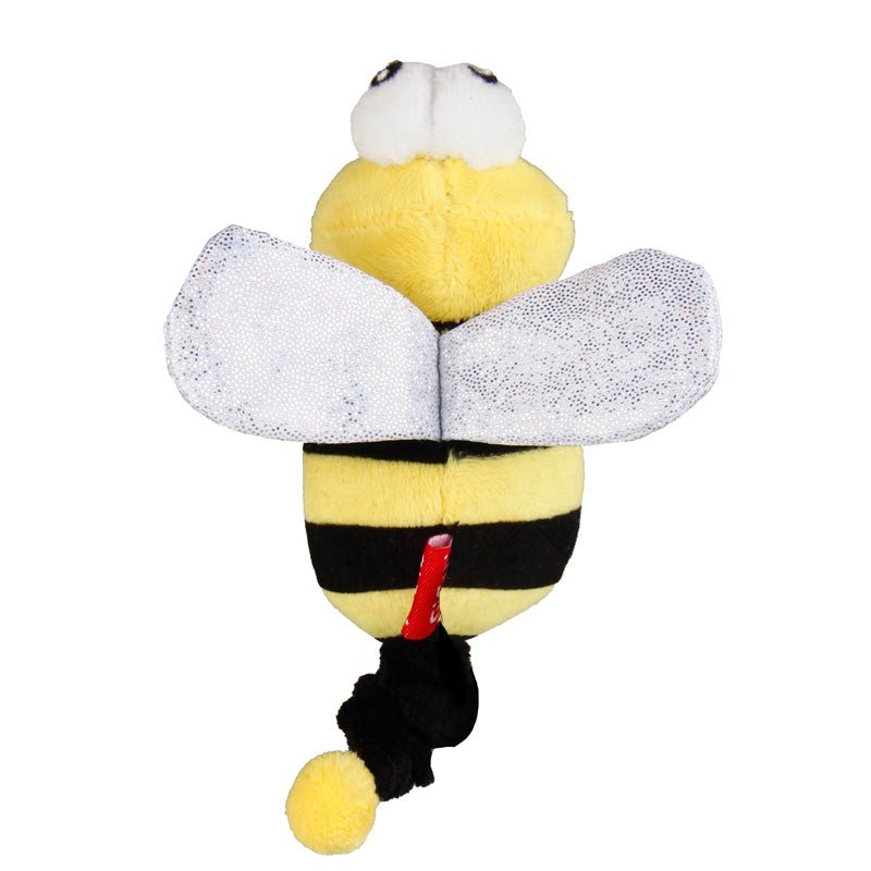 Gigwi Pet Vibrating Running Catnip Plush Cat Toy - Bee - CreatureLand