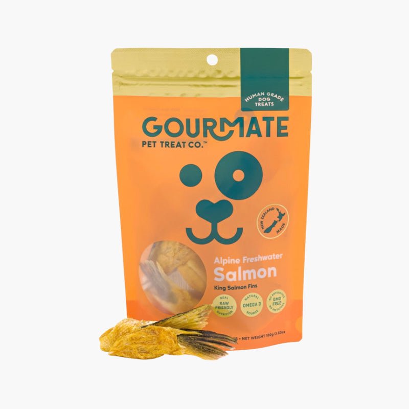 Gourmate Pet Treat Co. Freeze Dried Alpine King Salmon Dog Treats