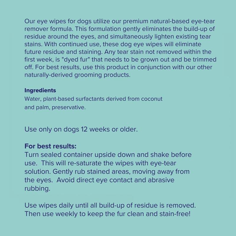 Great Pet® Great Eyes Tear Stain Wipes - 100 wipes - CreatureLand