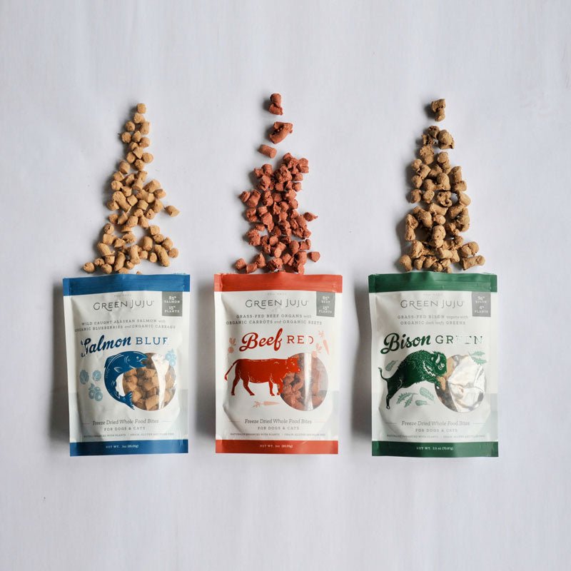 Green Juju Duck Orange Freeze Dried Whole Food Bites - CreatureLand