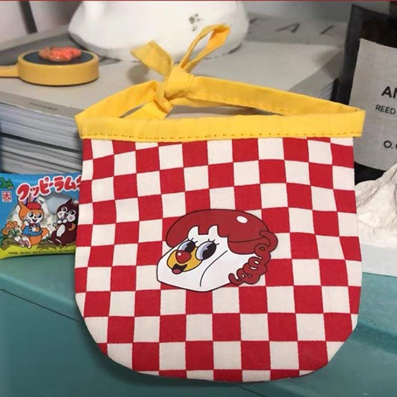 Gulu Checkered Telephone Pet Bib - CreatureLand