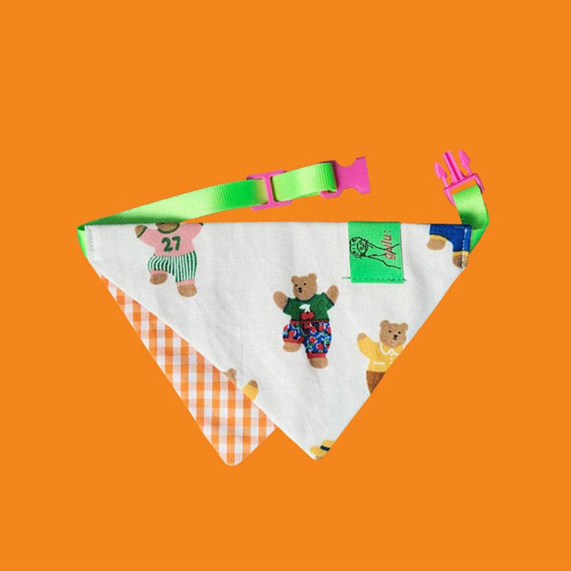 Gulu Dancing Bear Pet Bib - CreatureLand