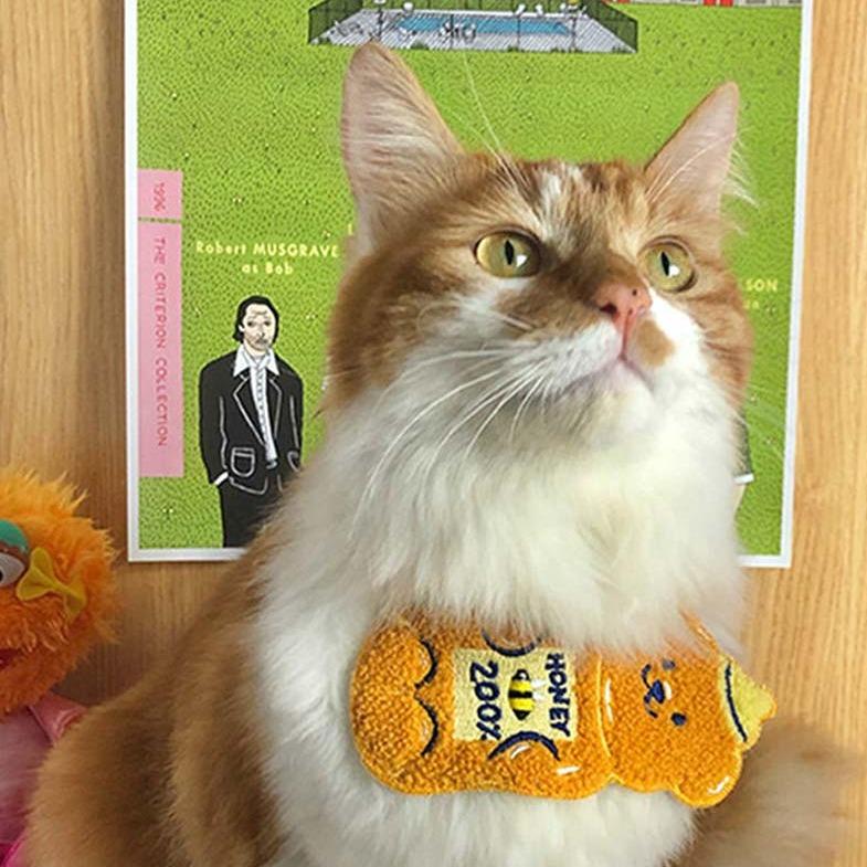 Gulu Honey Bear Pet Bib - CreatureLand