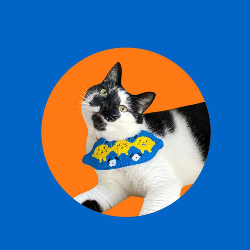 Gulu Lemon Triplet Pet Bib - CreatureLand