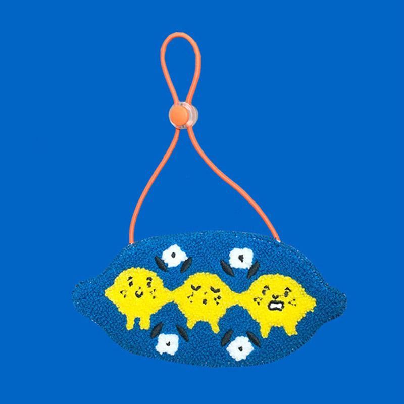 Gulu Lemon Triplet Pet Bib - CreatureLand