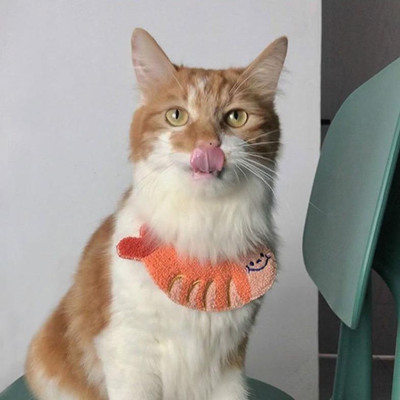 Gulu Meaty Shrimp Pet Bib - CreatureLand
