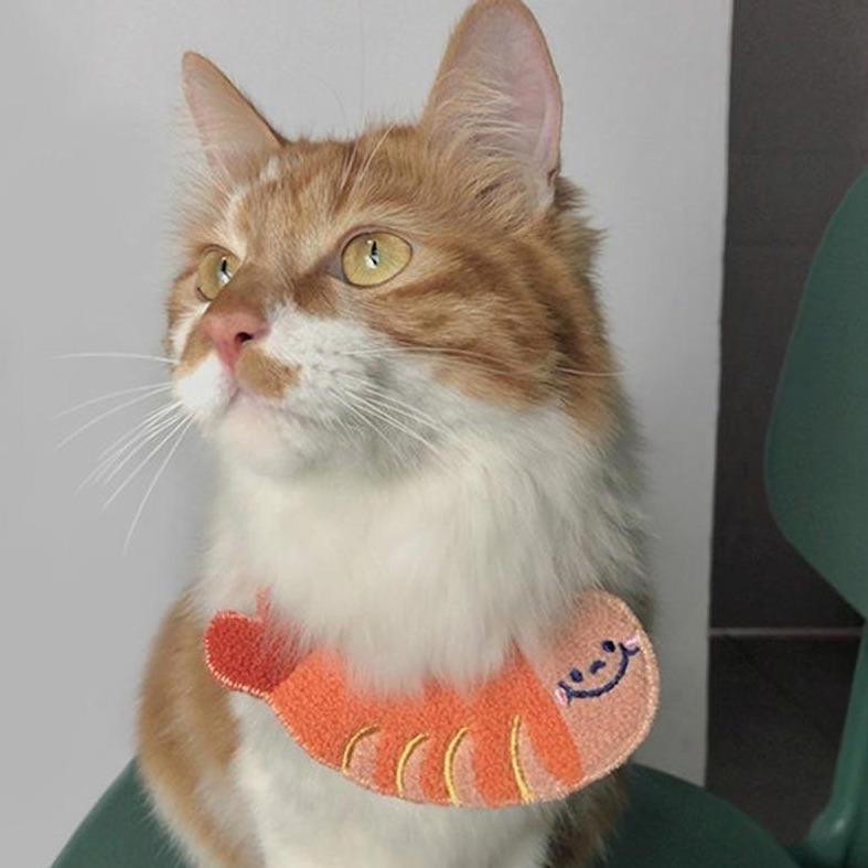 Gulu Meaty Shrimp Pet Bib - CreatureLand
