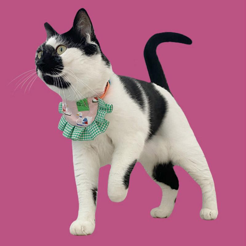 Gulu Swan Boat Ruffle Pet Bib - CreatureLand