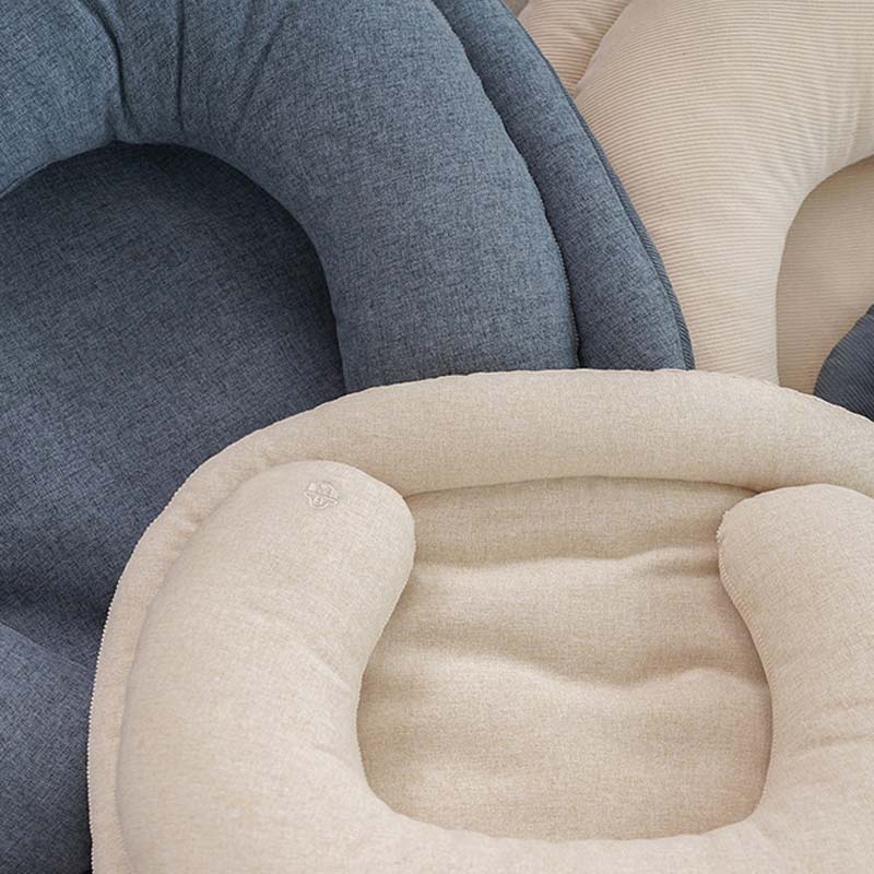 Howlpot Cozy Nest Pillow - Sandy Beige - CreatureLand