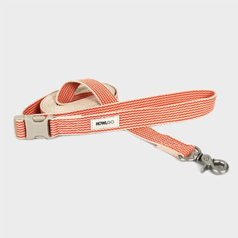 Howlpot Howlgo Adjustable Basic Leash - Red - CreatureLand