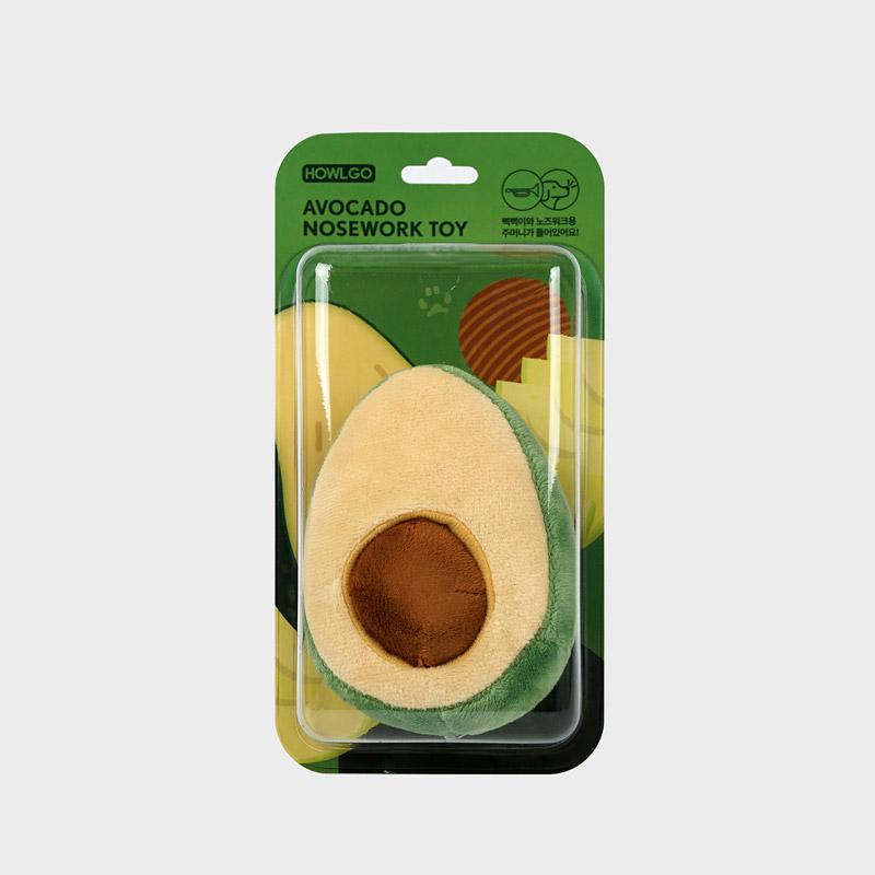 Howlpot HOWLGO Avocado Nose Work Dog Toy - CreatureLand
