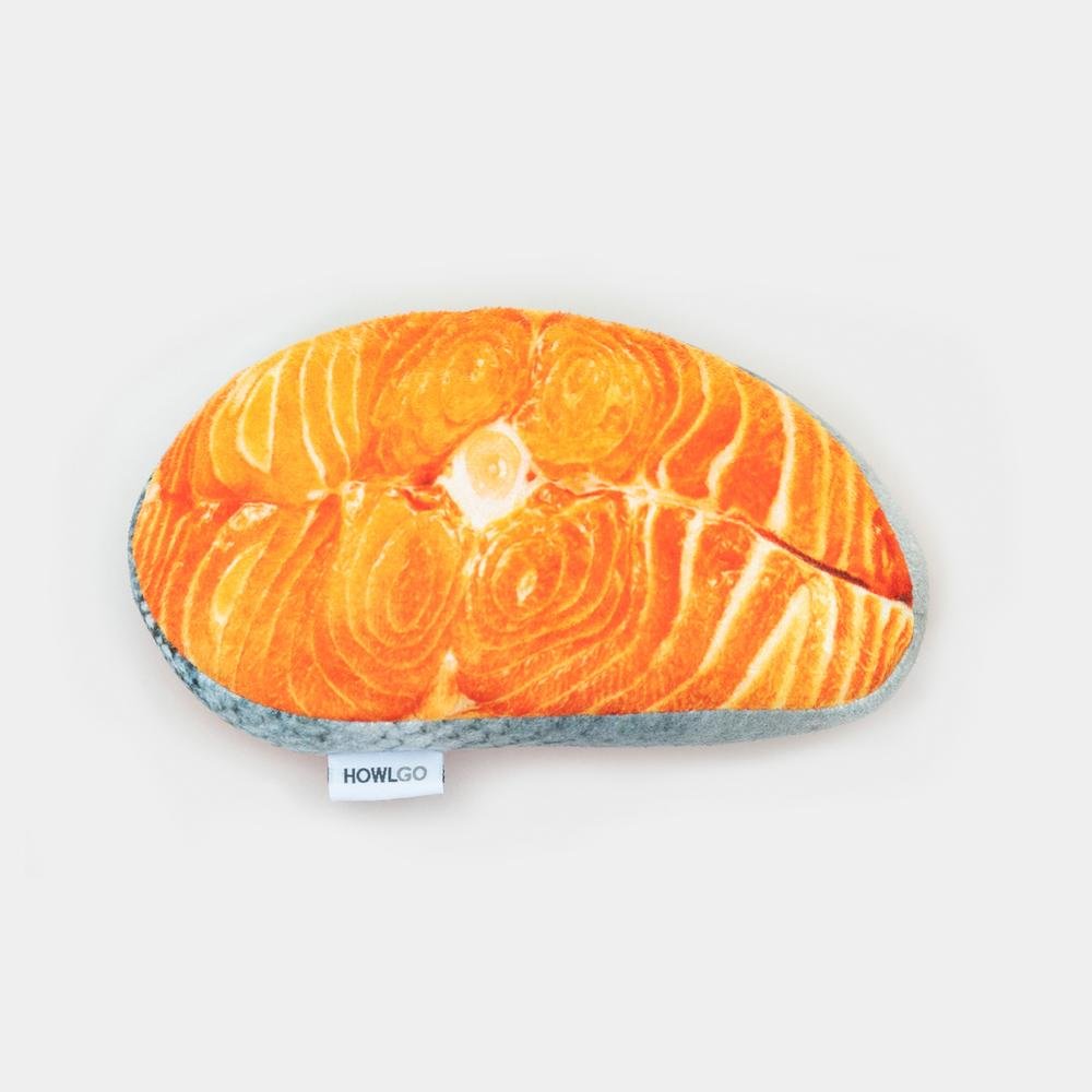 Howlpot HOWLGO Salmon Cut Catnip Toy - CreatureLand