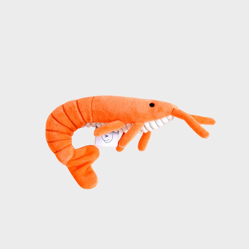 Howlpot HOWLGO Shrimp Crinkle Dog Toy - CreatureLand