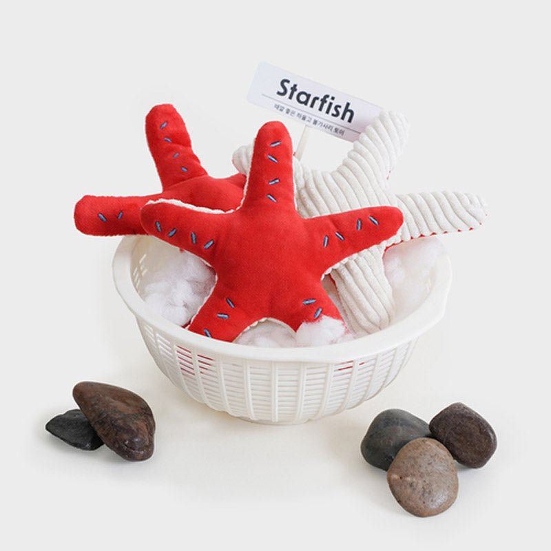 Howlpot HOWLGO Starfish Crinkle Dog Toy - CreatureLand