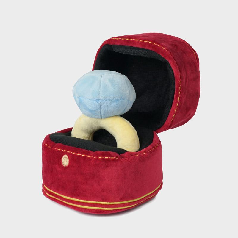 Soft Toy Engagement Ring Dog Toy HOWLPOT X BOONTHESHOP: Diamond