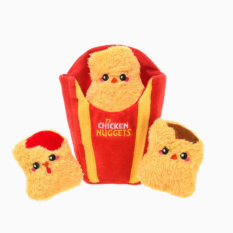 Stuffed chicken cheap nugget toy