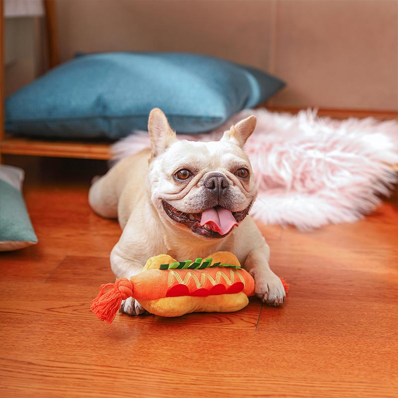 HugSmart Food Party – Hot Dog Toy - CreatureLand