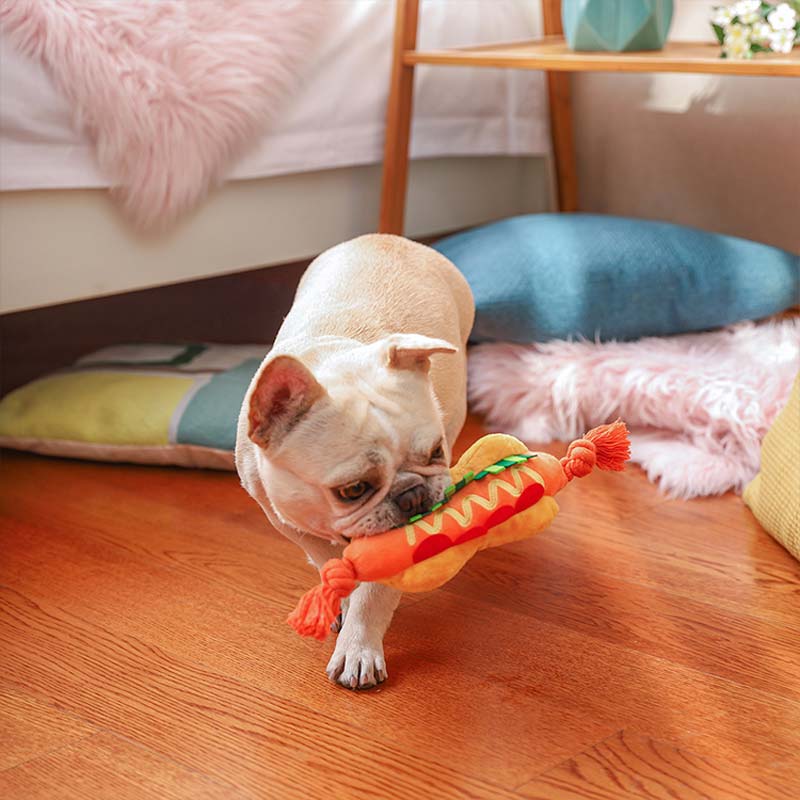 HugSmart Food Party – Hot Dog Toy - CreatureLand
