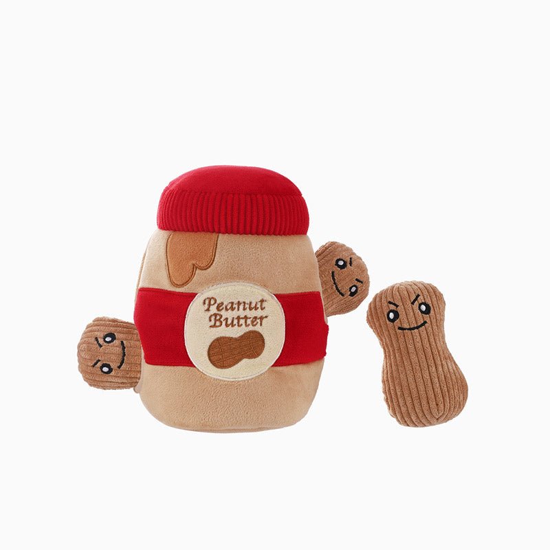 HugSmart Food Party - Peanut Butter Jar Puzzle Hunting Toy - CreatureLand