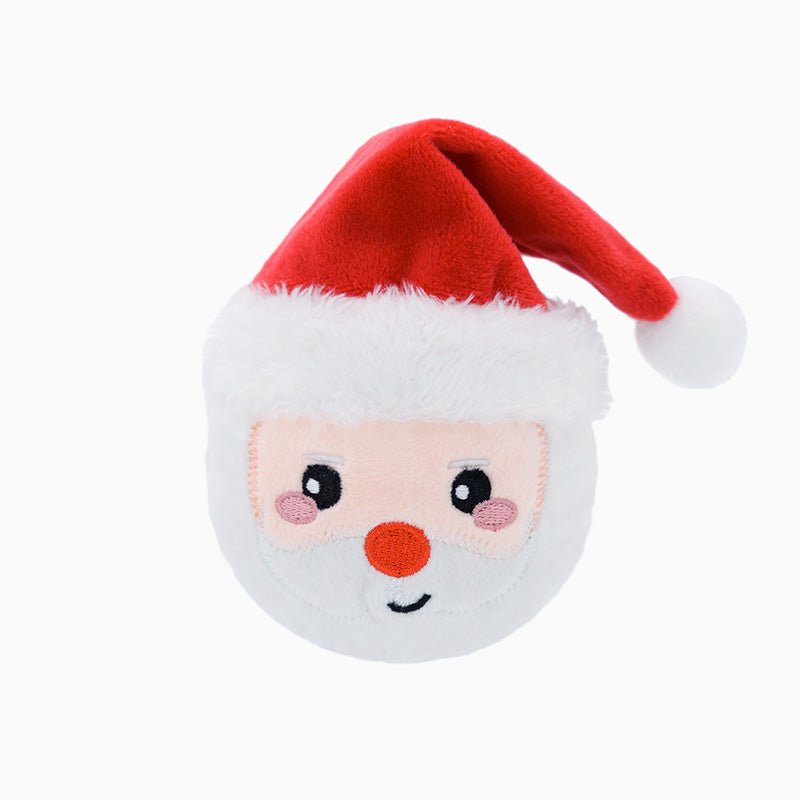 HugSmart Happy Woofmas – Santa Squeaker Toy - CreatureLand