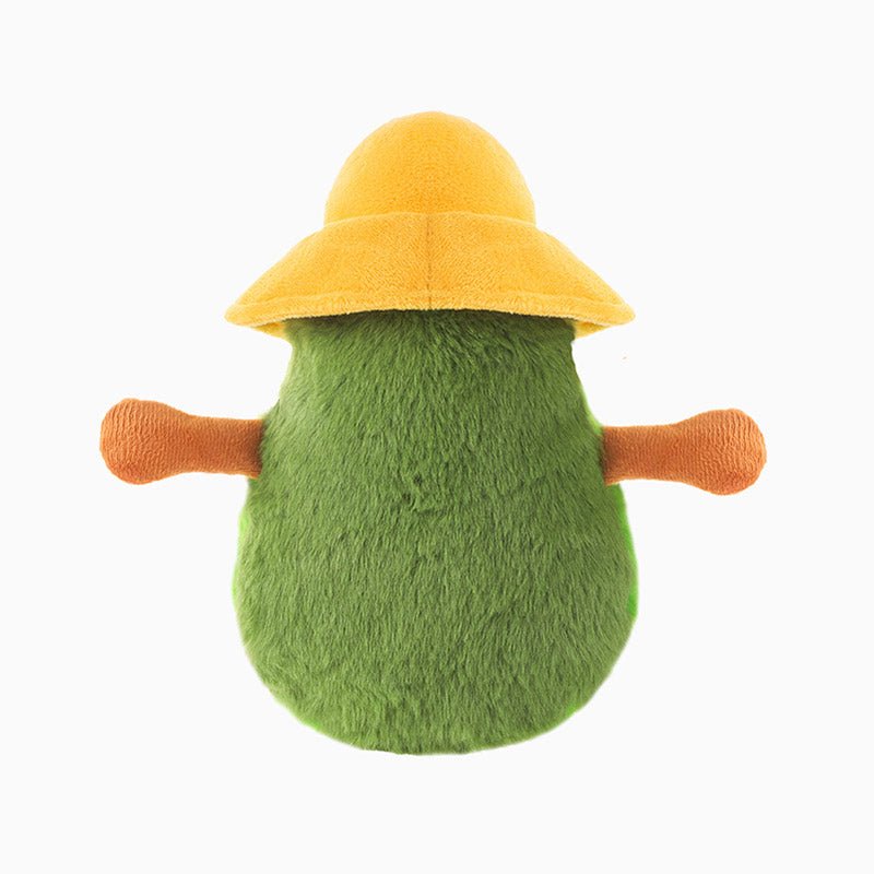 HugSmart Picnic Time – Picnic Avocado Squeaker Toy - CreatureLand