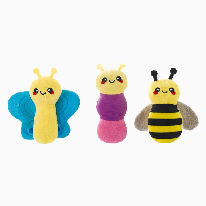 HugSmart Puppy Garden – Little Insects Squeaker Dog Toy - CreatureLand