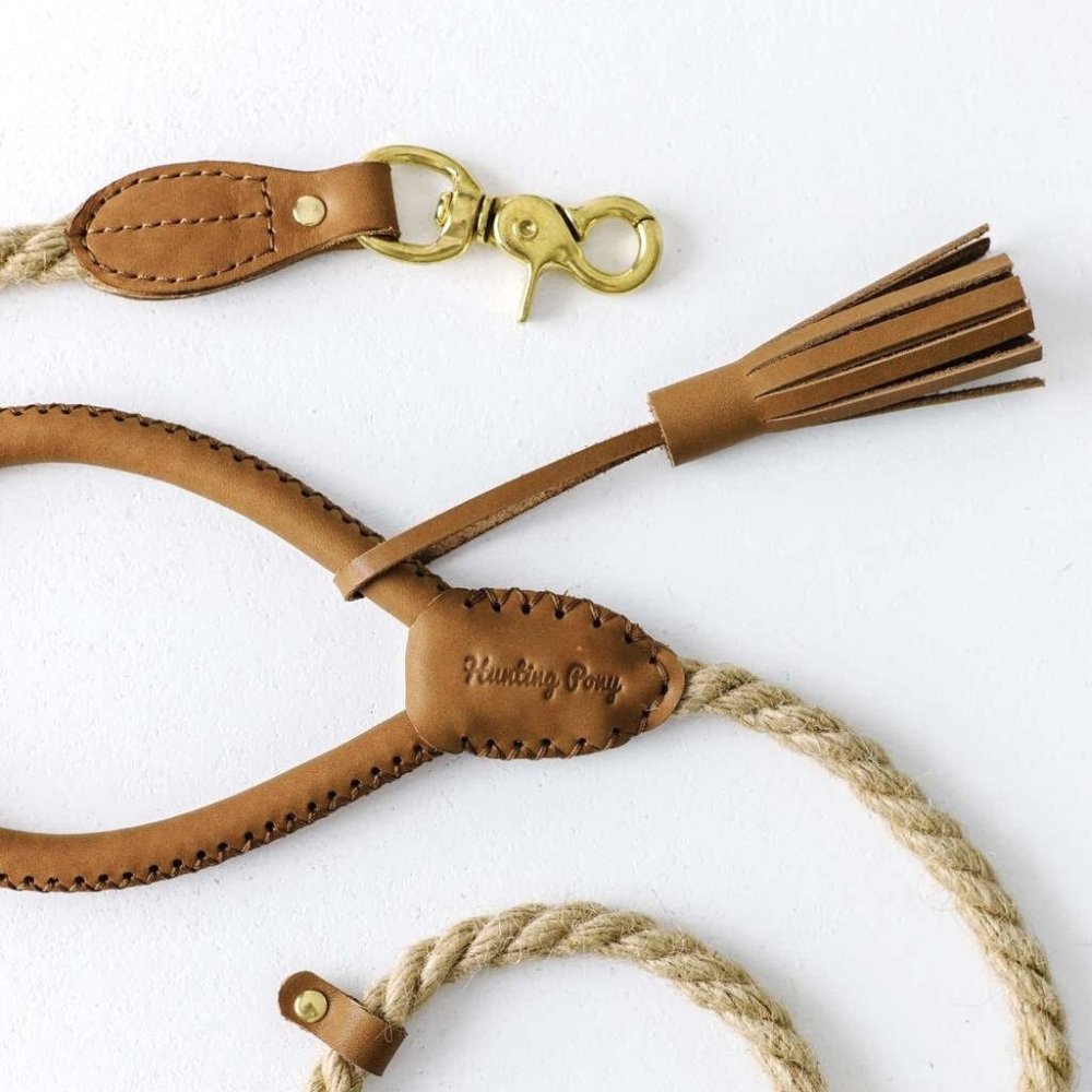 Hunting Pony COUNTRY PONY LEASH - BROWN - CreatureLand