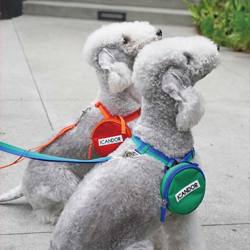 iCandor Dingle Dangle Poop Bag Carrier - Forest - CreatureLand