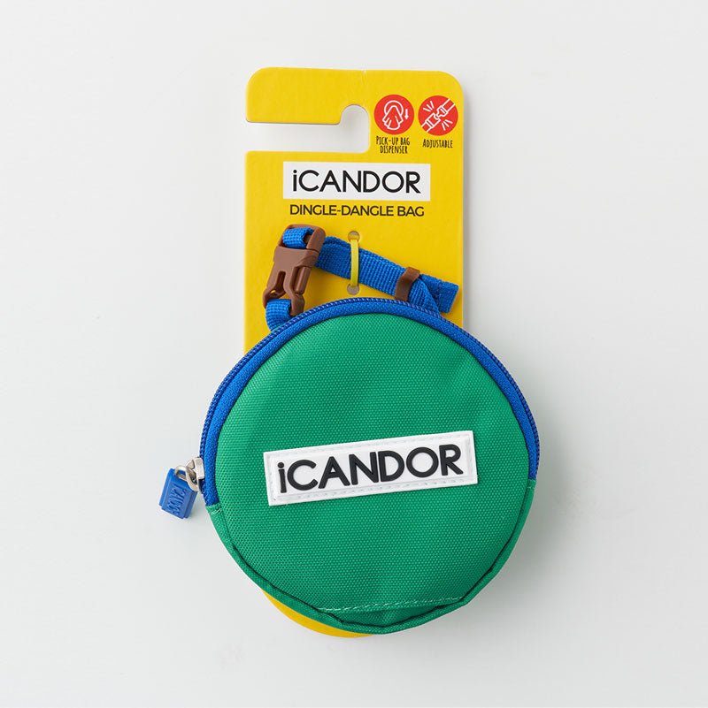 iCandor Dingle Dangle Poop Bag Carrier - Forest - CreatureLand