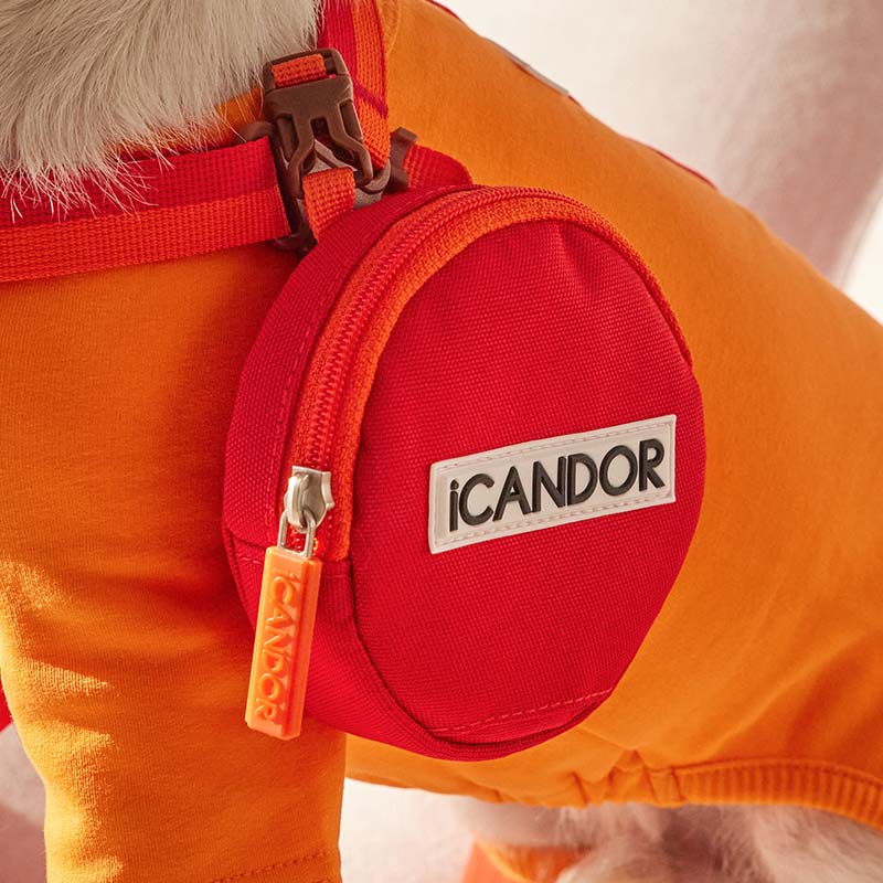 iCandor Dingle Dangle Poop Bag Carrier - Sunset - CreatureLand