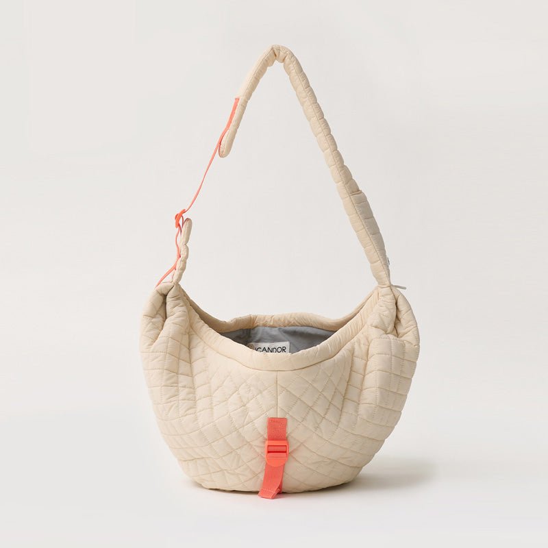 iCandor Dumpling Bag - Cream Beige - CreatureLand