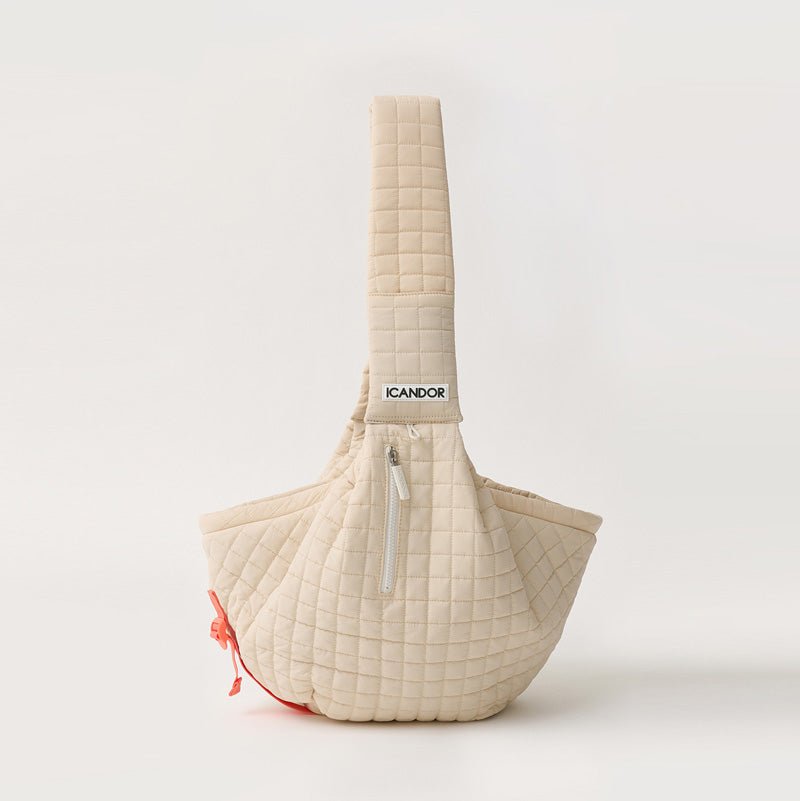 iCandor Dumpling Bag - Cream Beige - CreatureLand
