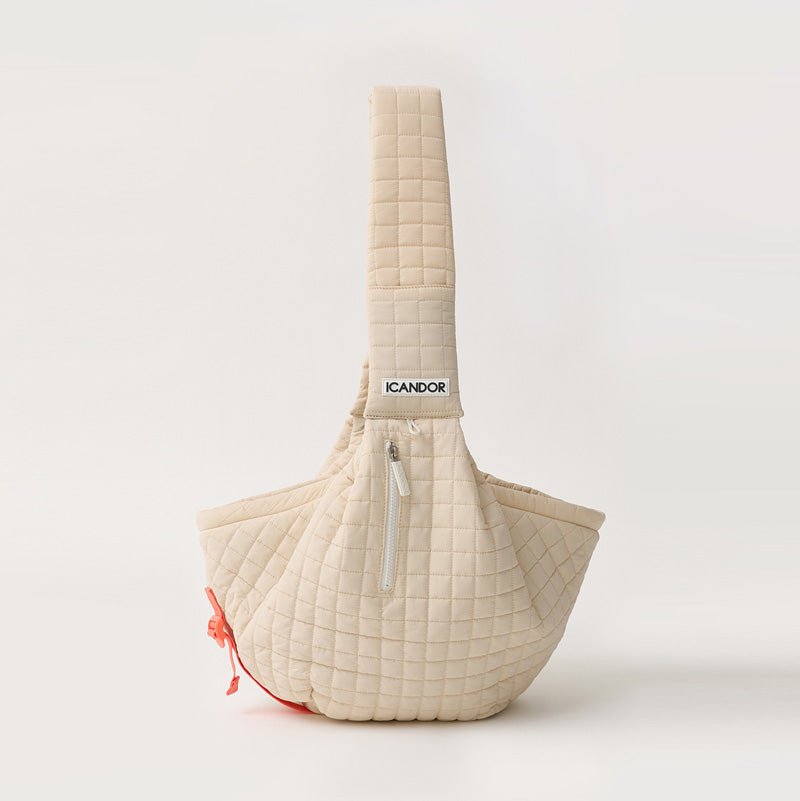 iCandor Dumpling Bag - Cream Beige - CreatureLand