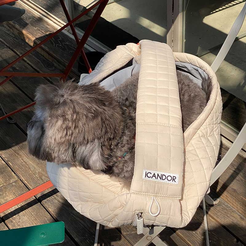 iCandor Dumpling Bag - Cream Beige - CreatureLand