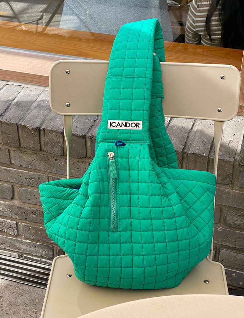 iCandor Dumpling Bag - Lettuce Green - CreatureLand