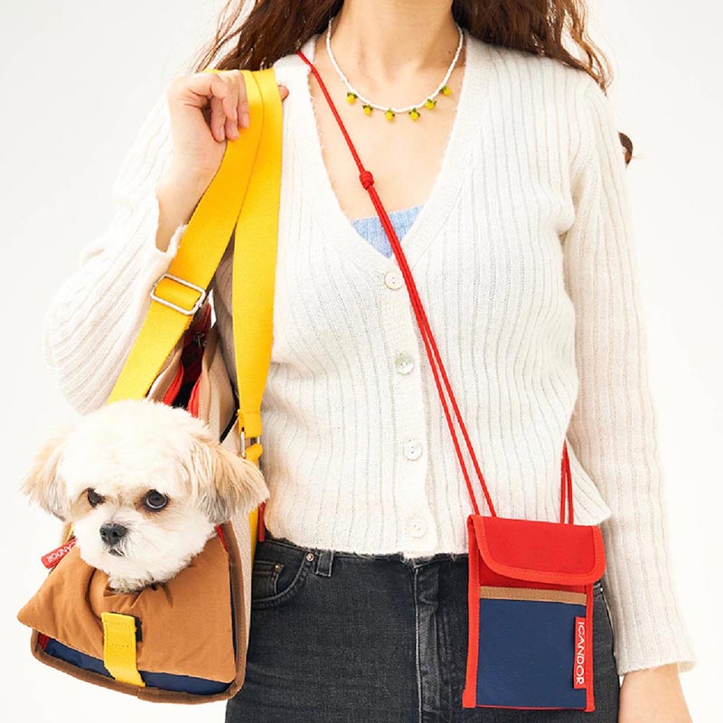 iCandor iBag Pet Carrier - Sassy Cream (2 Sizes) - CreatureLand