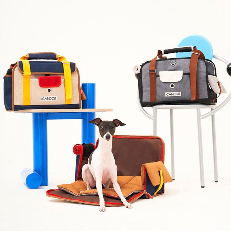 iCandor iBag Pet Carrier - Sassy Cream (2 Sizes) - CreatureLand